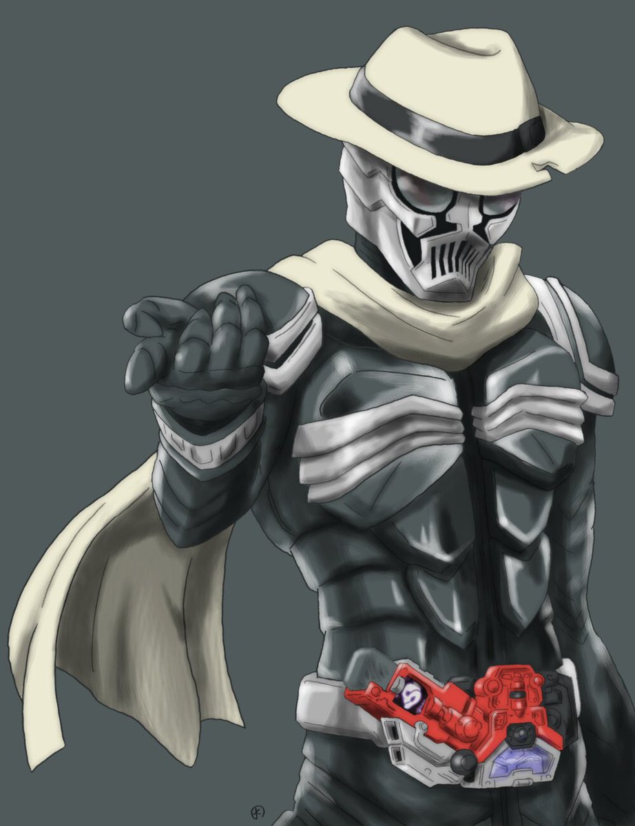 「高校生の頃に描いた仮面ライダースカル 」|伊吹さくら(Skeb募集中)のイラスト