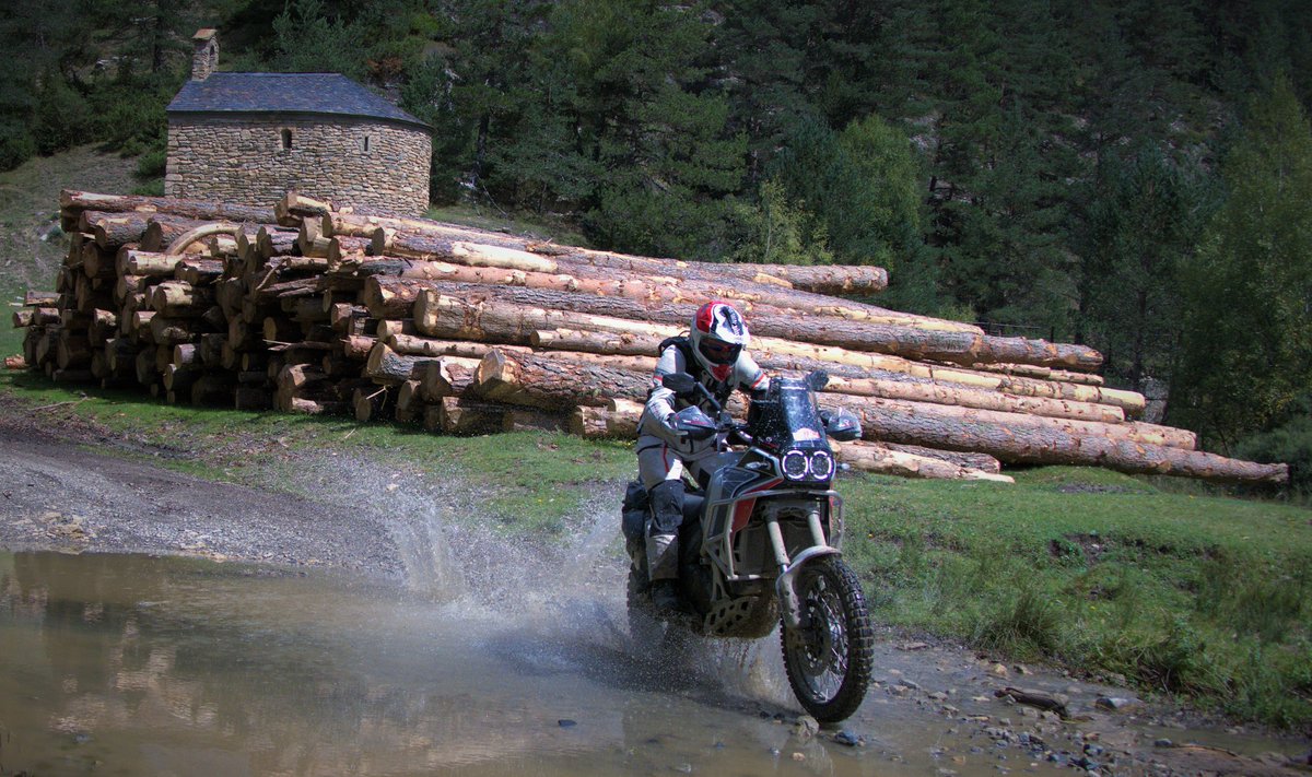 ducatiesp's tweet photo. Hace sólo dos semanas del #Rodibook 2022 y sigue grabado en la memoria la increíble aventura por los Pirineos. Ambiente perfecto para la Ducati DesertX en el Valle de Arán, con más de 1200 apasionados por la montaña, maxitrail y el motor en esta 11ª edición.
#DesertX #DreamWilder https://t.co/Djmo9nrM9w