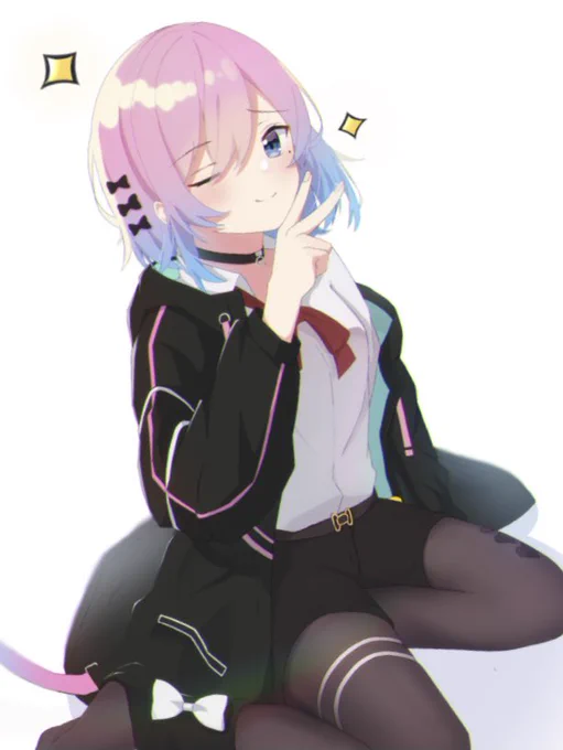 skeb納品した!柊メツキさんを描かせていただきました!リクエストまーじでありがとうございました!結構可愛くかけたんじゃないかな???(これは画素数1/10くらいに落としてあるます) 