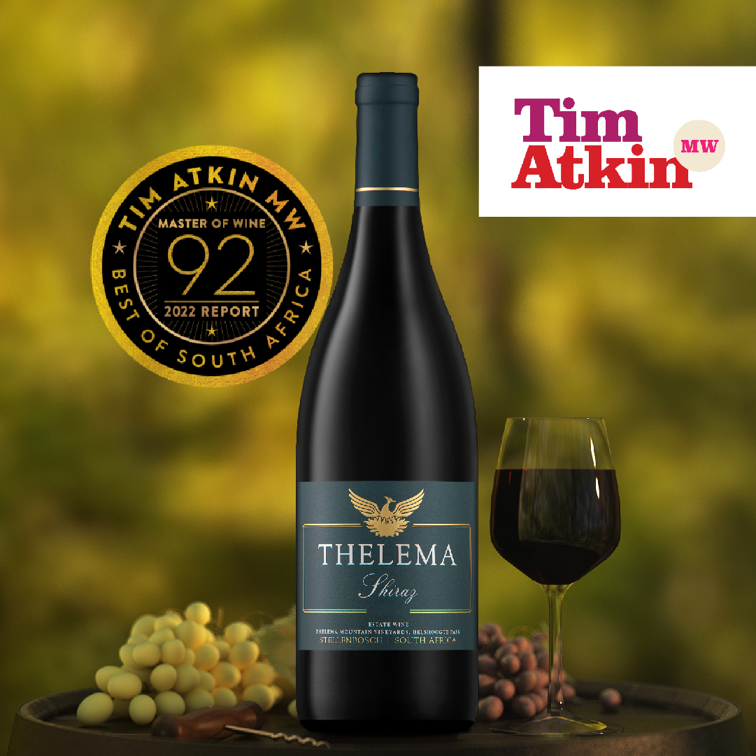 'Fresh, focused and granitic, with the balance of its 400-metre origin, mint and garrigue aromas, subtle grip and flavours of black pepper, fig and cured meat. ' - Tim Atkin on Thelema Shiraz 2018 #winelovers #shiraz #stellenbosch #SouthAfrica