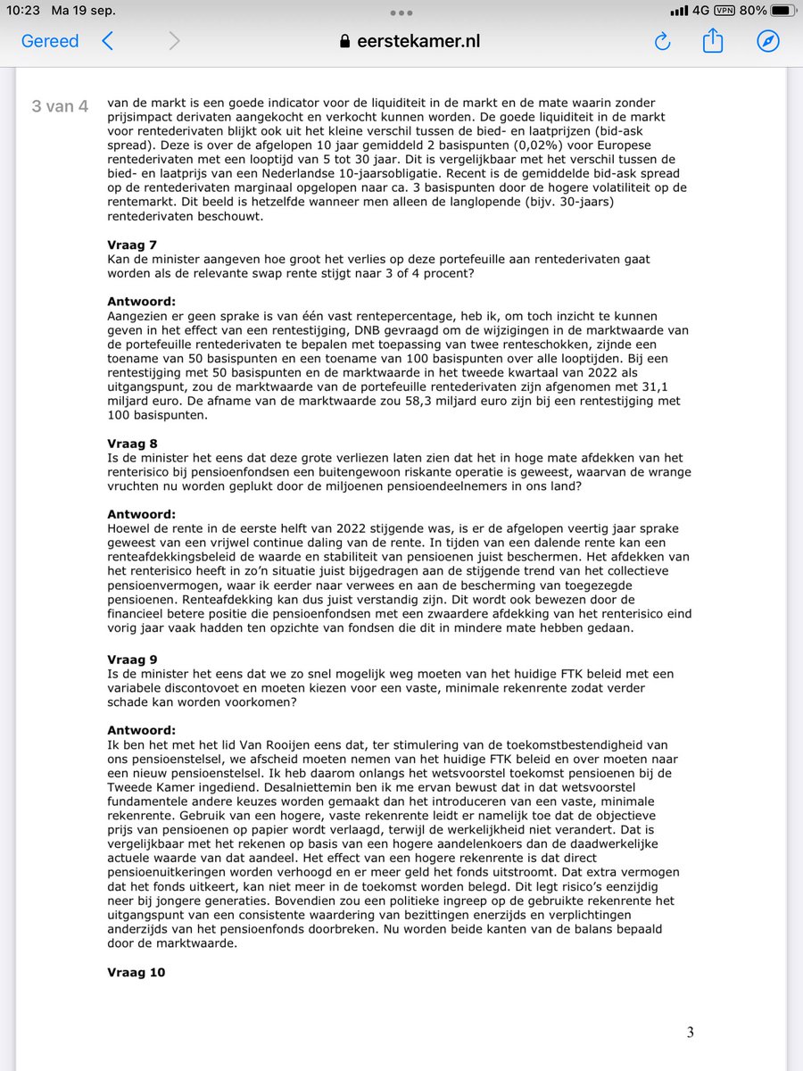 MvRooijen's tweet photo. Cardano erkent nu voor het eerst dat de renteposities van hun klanten negatief zijn.
Anders gezegd: pensioenfondsen zijn nu per saldo geld kwijt geraakt op hun renteposities. 
De desastreuze effecten van #FTK en ⁦@DNB_NL⁩ bewezen.
⁦@PieterOmtzigt⁩ ⁦@ADnl⁩(2) https://t.co/Idq58aS1bm