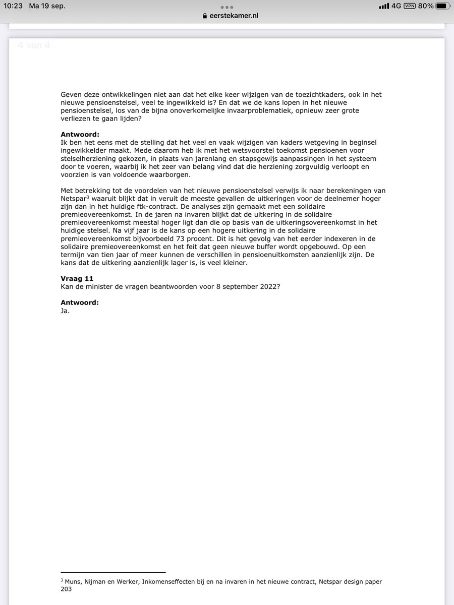 MvRooijen's tweet photo. Cardano erkent nu voor het eerst dat de renteposities van hun klanten negatief zijn.
Anders gezegd: pensioenfondsen zijn nu per saldo geld kwijt geraakt op hun renteposities. 
De desastreuze effecten van #FTK en ⁦@DNB_NL⁩ bewezen.
⁦@PieterOmtzigt⁩ ⁦@ADnl⁩(2) https://t.co/Idq58aS1bm