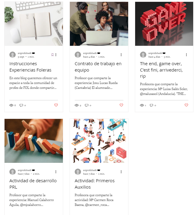 ANPROFOL's tweet photo. 🗓️Ha llegado el día... os presentamos #ExperienciasFoleras, un apartado de la web para compartir 🤜🤛experiencias, actividades, jornadas, etc... que  han funcionado en las aulas.
Enlace https://t.co/QOUrjH5r9r
#FolComparte https://t.co/x1jKCWGfXA