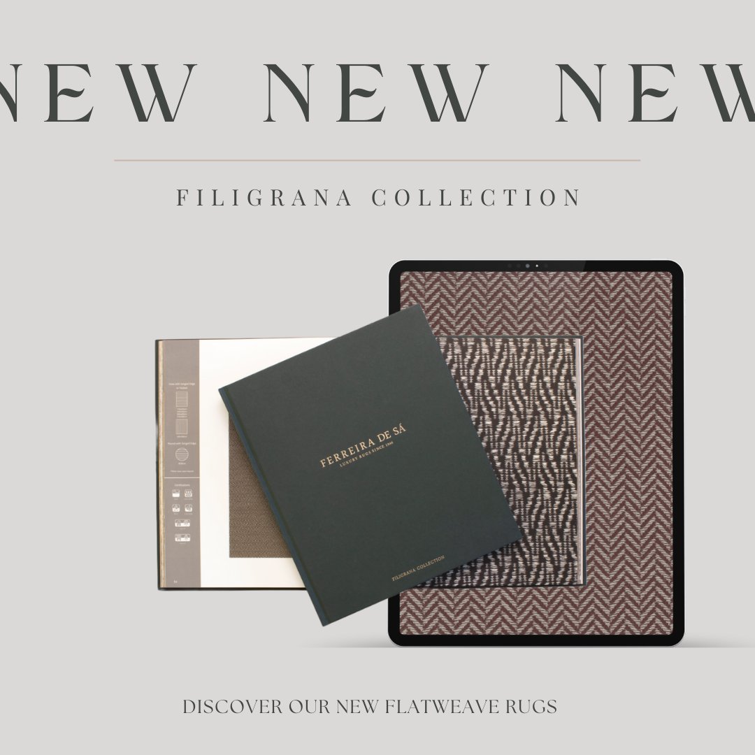 Ferreira de Sá will present its New Flatweave Collection for the first time at FeiraHabitat València from the 20th until the 23rd of September. If you want to discover more, join us at this event!