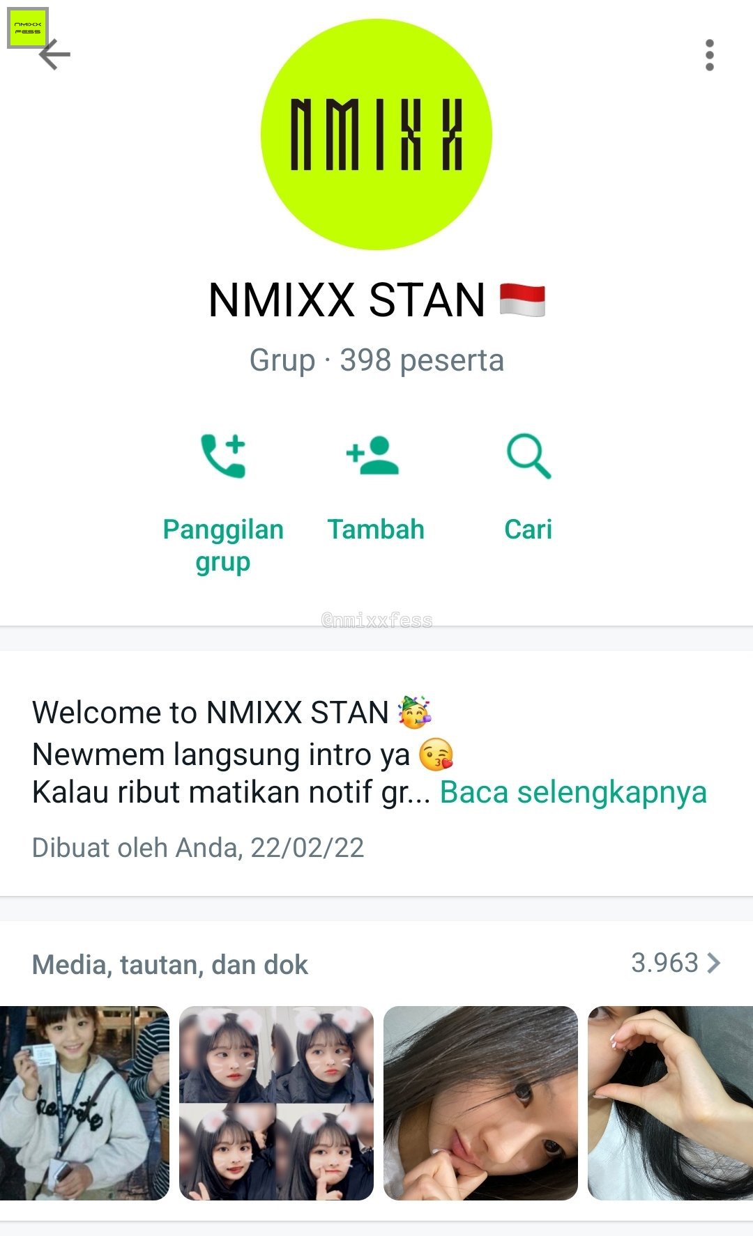 NMIXX! on Twitter: "gc wa Nmixx! Link di Reply 👇😄 https://t.co