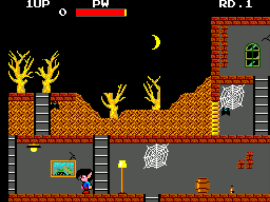 SonicTenaje's tweet photo. Ghost House es la prueba que los 8 bits también podían servir para hacer el mal. El peor juego que jugué con mi #MasterSystemII. Me entra dolor de cabeza con solo recordarlo https://t.co/ii4i8wgZjN