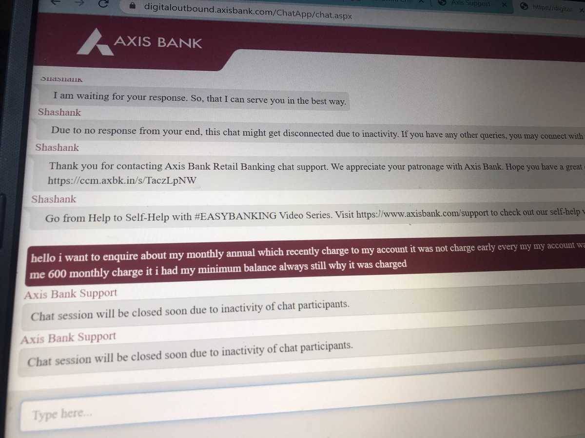 Devashish_S_R's tweet photo. @AxisBank You charge 600 monthly charge for my PMJDYs account which means zero balance account But still I maintain minimum balance of 10 k now you charge me with 600 monthly charge it is unethical  for 600 monthly charge early it was not charge so why now you are fraud Bank @RBI @PMOIndia https://t.co/MrjhPMnb7l