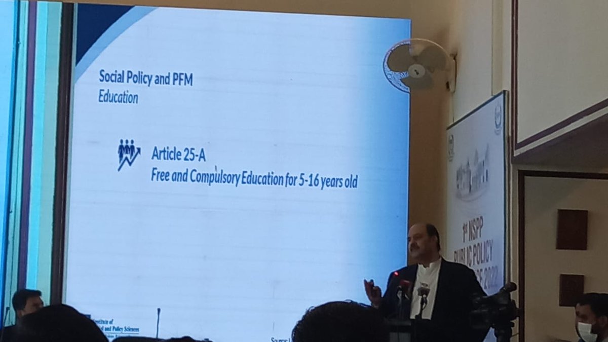 I-SAPS (@i_saps) on Twitter photo I-SAPS is participating in the 1st #NSPP Public Policy Conference 2020, "Financing Social Policy in Challenging Times." #DrSalmanHumayun presenting on "Social Policy Public Financing, and their Interface."
#NSPP #SocialProtection #Pakistan #SocialPolicy <a href="/NSPP_Pak/">National School of Public Policy</a>
<a href="/ahmadaley/">AHMAD ALI</a> I-SAPS is participating in the 1st #NSPP Public Policy Conference 2020, "Financing Social Policy in Challenging Times." #DrSalmanHumayun presenting on "Social Policy Public Financing, and their Interface."
#NSPP #SocialProtection #Pakistan #SocialPolicy <a href="/NSPP_Pak/">National School of Public Policy</a>
<a href="/ahmadaley/">AHMAD ALI</a>
