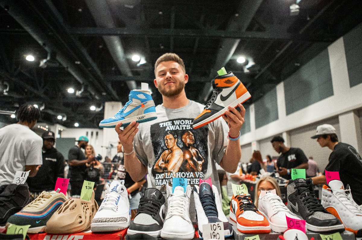 KickBackExpo's tweet image. 🚨👟TAG ALL OF YOUR FRIENDS THAT LOVE SNEAKERS!👟🚨
The Kick Back Sneaker Expo is taking over RALEIGH, Saturday Oct. 22nd at The Raleigh Convention Center!!
Buy, Sell &amp;amp; Trade the hottest Sneakers on the planet!
150+ Vendors and 3000+ Sneakerheads!
kickbackexpo.com