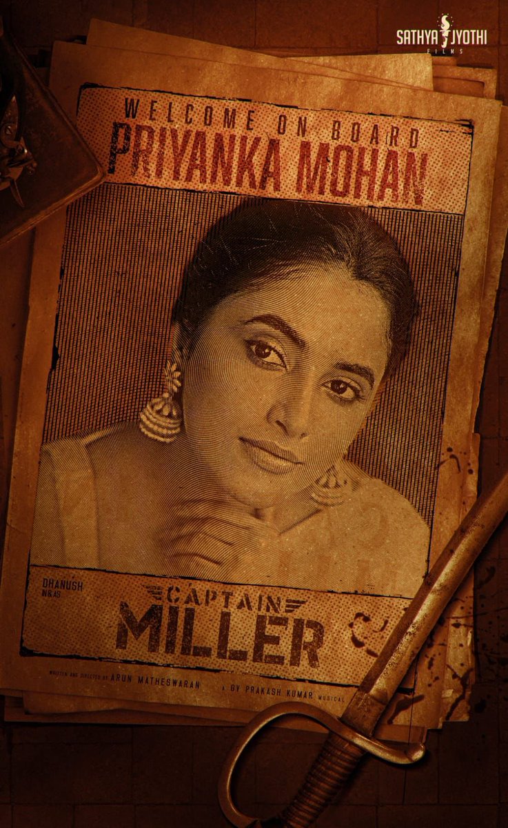 T2BLive's tweet photo. #PriyankaMohanInCaptainMiller https://t.co/xpNqY3Ynv0