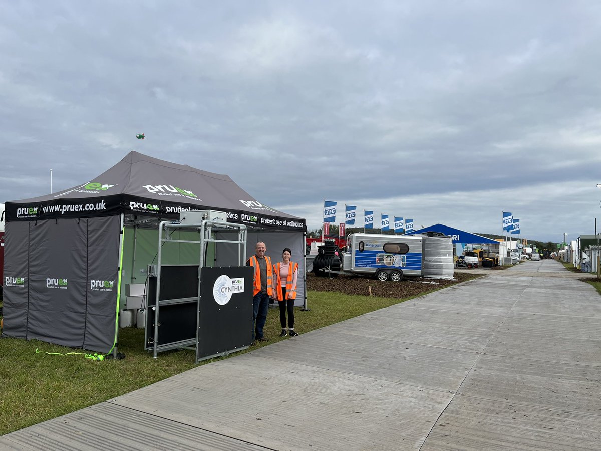PruexLtd's tweet photo. Our stand avenue 10 Ploughing looks quite small next to JFC. Call to discuss Dairy, Beef, Sheep, Broilers, Layers, Pigs, Equine, Pets and people. Prudent as opposed to Excessive antibiotic use #vet365 #beef365 #teamdairy #farming365 #broilerfarming #layers #racehorsetoridinghorse https://t.co/SS10CV4Ye3