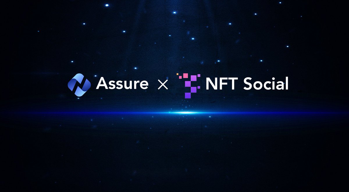 Assure_pro's tweet photo. 🎉🎉#Assure is thrilled to announce the new partnership with 🤩Non-Fungible Friend @NonFFriend

🍀We will work together in the coming future and bring more value to the #web3 world

#partnership #cryptocurrecy #NFTs https://t.co/KjzLLQdftu