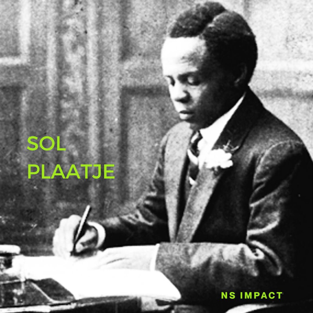 ns_impact's tweet photo. In our first installment of heritage month we honor Sol Plaatje

Click the link in our bio to get more info and #AddSumImpact

#dogood #feelgood #literacymonth #heritage month https://t.co/M8mPfCryNS