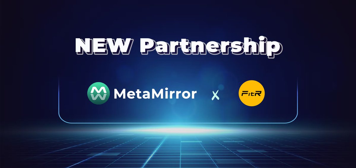 MetaMirror (@auth3metamirror) on Twitter photo 📣📣 New partnership with <a href="/FitRofficial/">FitR Official</a>!
FitR creates an AI fitness metaverse in the platform. It’s the next generation of web3 gaming!
Check out their first #MBuddy Campaign: mbuddy.metamirror.space/campaign/FitR-… 📣📣 New partnership with <a href="/FitRofficial/">FitR Official</a>!
FitR creates an AI fitness metaverse in the platform. It’s the next generation of web3 gaming!
Check out their first #MBuddy Campaign: mbuddy.metamirror.space/campaign/FitR-…