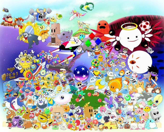 #星のカービィ30周年を365日祝いたいチャレンジミサイルはタッチカービィの方がイメージ強いわ 