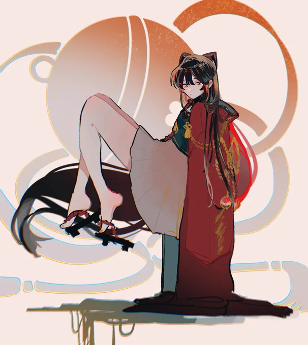 #illustraion #創作  りんちゃん  