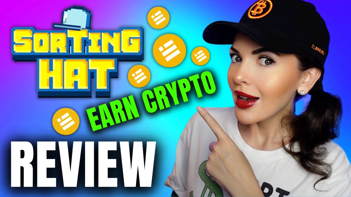 Maria Andersen | Crypto YouTuber/Investor/Educator (@mariaandersenm) on Twitter photo SORTING HAT Review: Earn Crypto $HAT $BUSD π€ GameFi 2.0
ππ» youtu.be/Ke-VDaq6DxE
#GameFiβ #Crypto #P2E #P2EGame <a href="/Sortinghatgame/">Sorting Hat Official</a> SORTING HAT Review: Earn Crypto $HAT $BUSD π€ GameFi 2.0
ππ» youtu.be/Ke-VDaq6DxE
#GameFiβ #Crypto #P2E #P2EGame <a href="/Sortinghatgame/">Sorting Hat Official</a>