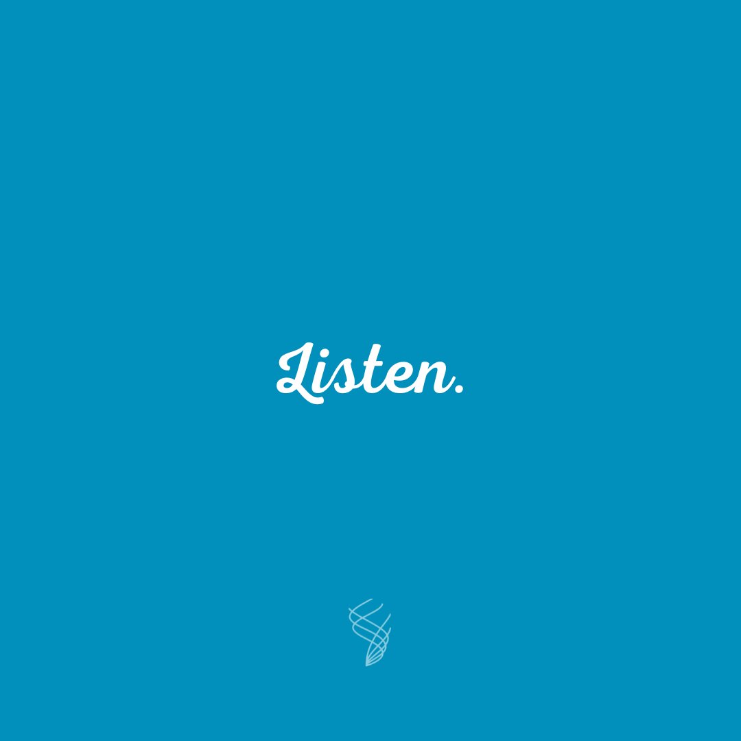 TheWellbeingP's tweet photo. PAUSE TO LISTEN | Holding space to listen to ourselves and others is one of the greatest gifts we can give. Listening to ourselves helps us connect who we are in the present moment with who we want to be #WordoftheDay #WellbeinginspiresWelldoing #TheWellbeingProject https://t.co/tO1UowxJqj