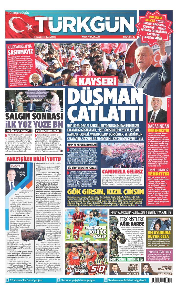 MhpKayseri38's tweet photo. KAYSERİ DÜŞMAN ÇATLATTI https://t.co/q4ngbhBrNv