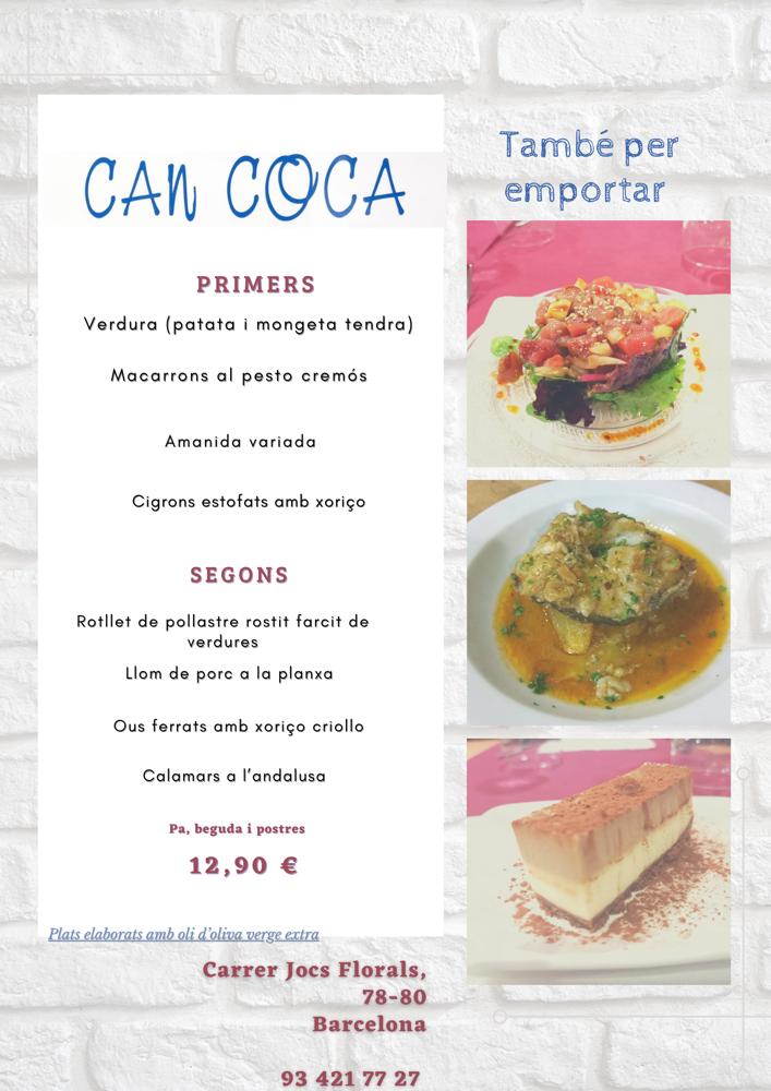 cancocabcn's tweet photo. Bon dia! Deixem per aquí el menú de dilluns... https://t.co/7VIoNm8Pnp