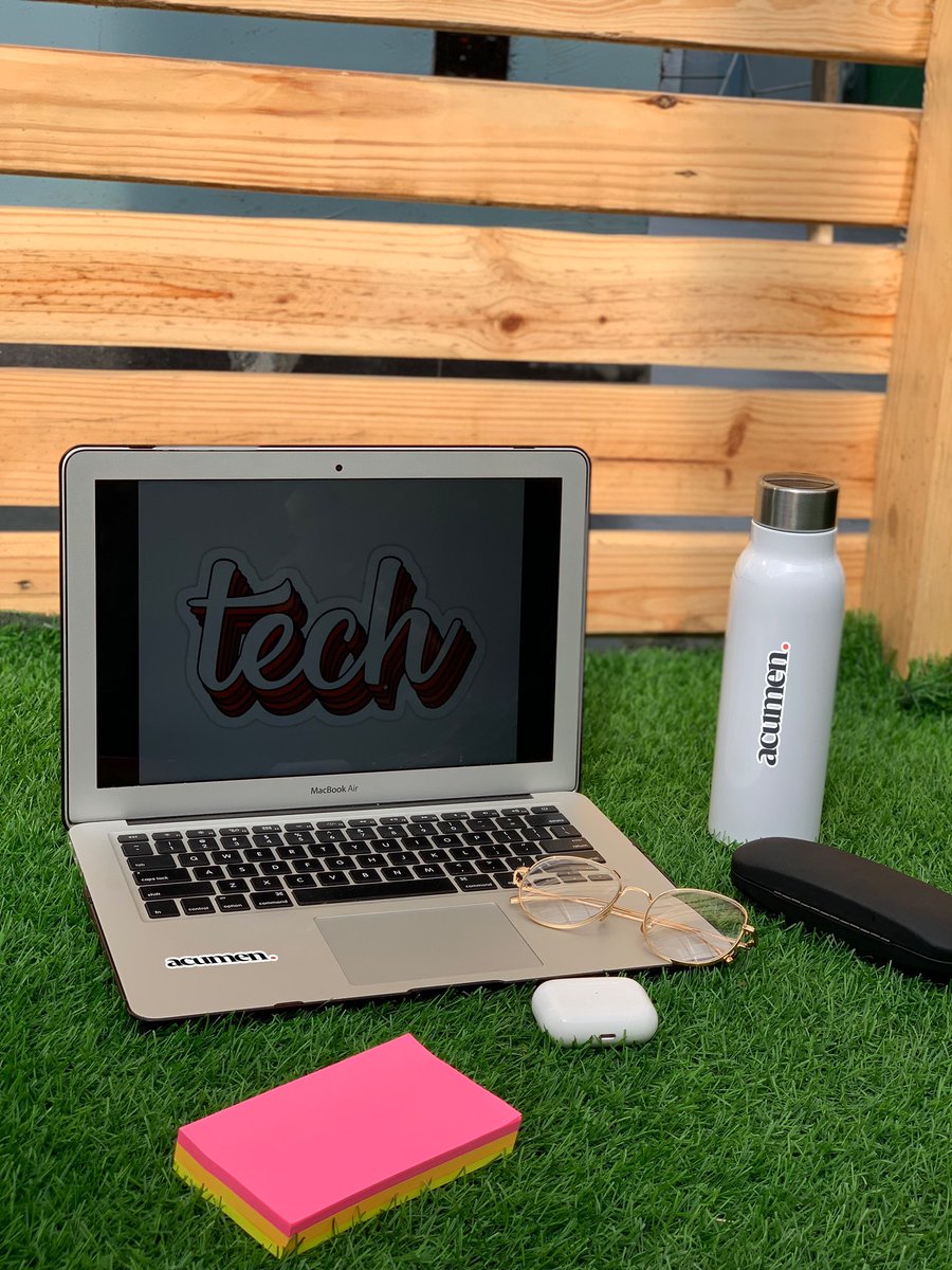 AcumenDigital_'s tweet photo. Outdoor Monday. Sometimes all you need is a change in scenery to keep those creative juices flowing. 🪴 💻 

#fromanotherpointofview #monday #softwaredevelopment #designer #productdesign #productmanagers #acumen https://t.co/J4LQnfQLQt