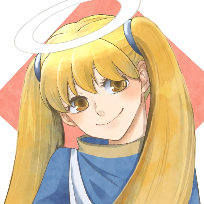 # リプきたキャラの顔だけ描く第10弾 ポエットちゃん! 
