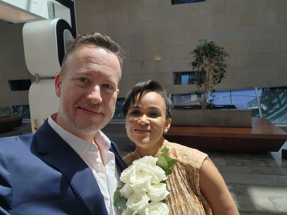 And today, two became one. Thrilled to introduce my much better half, Mrs Virginia O'Grady!