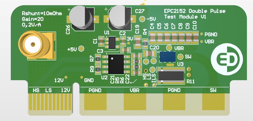 AMSEL_Amplifier's tweet photo. We have developed a half-bridge module specifically to perform a double-pulse test of EPC2152 GaN HEMTs from @EPC_Corp. The current is measured via a shunt resistor, nevertheless we paid attention to a small power loop. Stay tuned!
#pcb #powerelectronics #microelectronics #GaN https://t.co/JnmudLJmR1