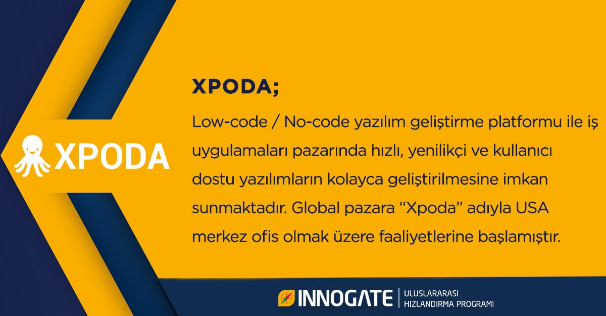 innogateorg's tweet photo. İş uygulamaları pazarında hızlı ve yenilikçi yazılımlar geliştiren @xpodaturkiye , başarılı firmalarımız arasında yer alıyor. 🙂

#Innogate #globalleşmek #globalgirişimcilik #globalization #growthmodelling #tech #technology #techturkey #techie https://t.co/5ZoFNNSOAy