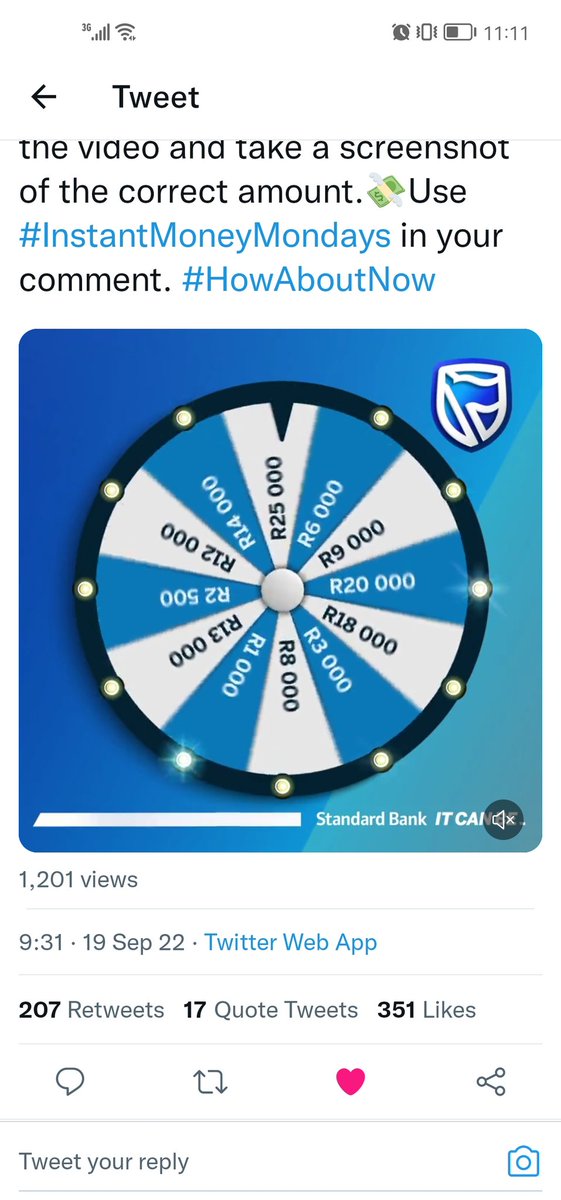 AprilCherlance's tweet photo. @StandardBankZA #InstantMoneyMondays #HowAboutNow https://t.co/NeNRnZGI3Q