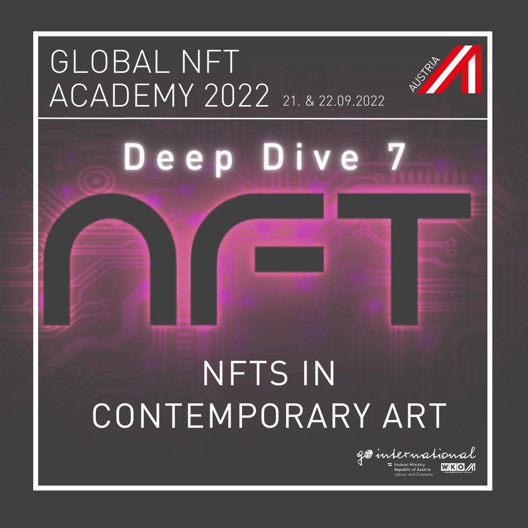 How does the #NFT #art #market work? How can artists leverage &amp; thrive through NFTs? Why &amp; how do #collectors invest? This and more will be discussed in our online Deep Dive on Sept 22! Register here to get the latest from experts from around the globe: lnkd.in/dgZJ9X_3
