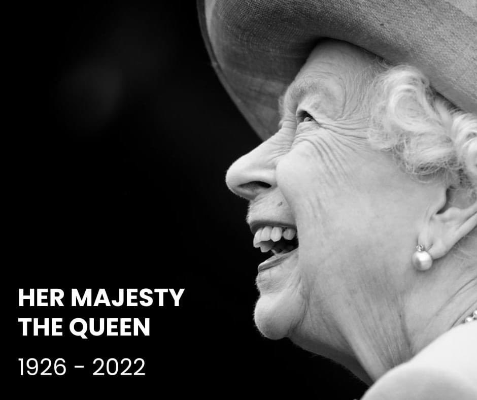 As a mark of respect to Her Majesty The Queen, all of our locations are closed for business today