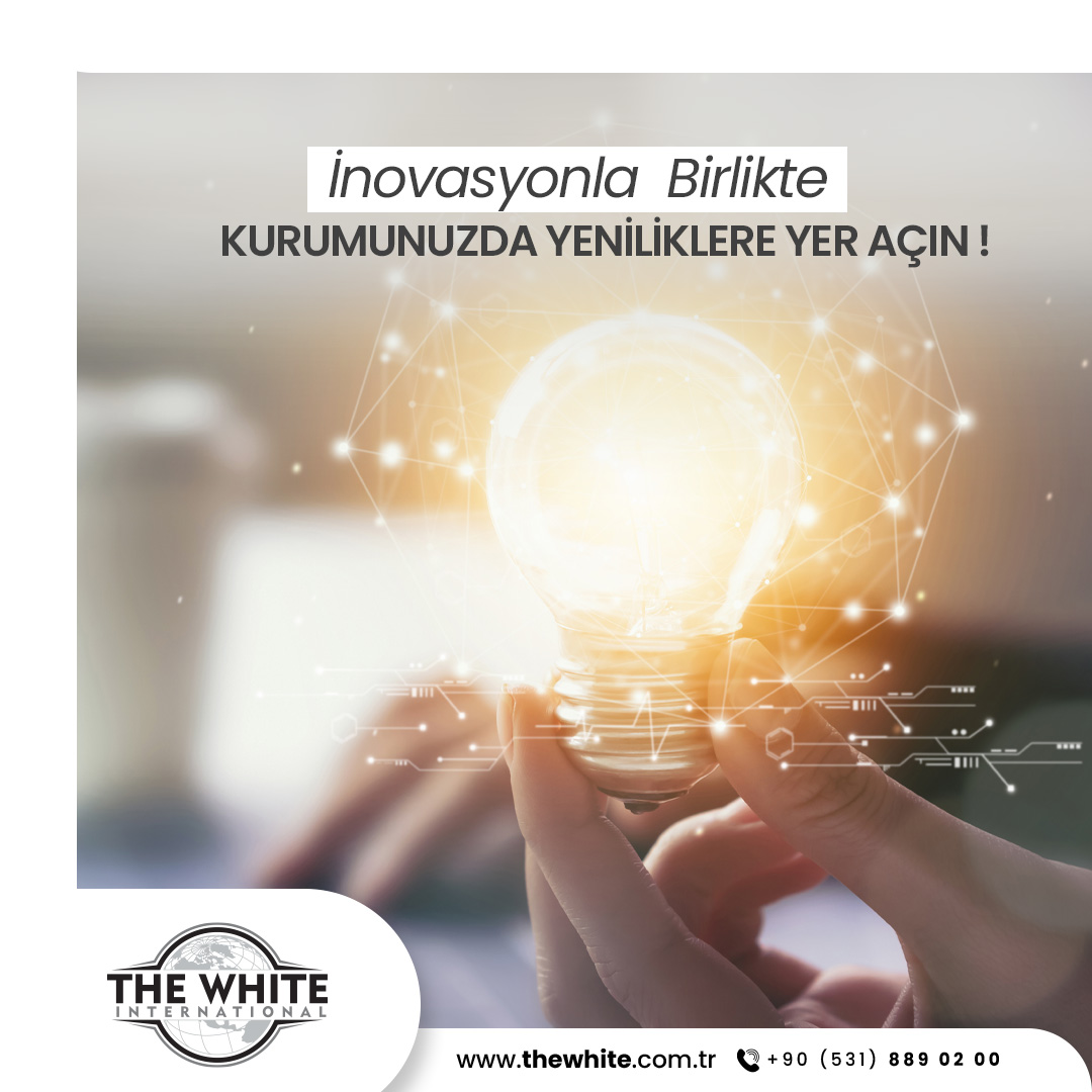 İnovasyonla birlikte kurumunuzda yeniliklere yer açın ! 

📌Detaylı Bilgi İçin:
☎️90 531 889 02 00
🌐thewhite.com.tr

#thewhiteinternational #inovasyon #danismanlık #yatırım #thewhite #inovasyonyönetimi #yenilikyönetimi