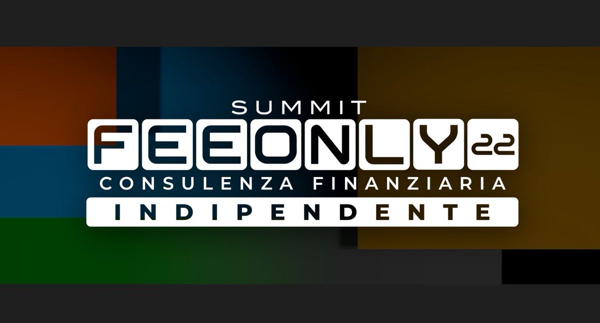 Consultique_FO's tweet photo. SAVE THE DATE | 26 e 27 ottobre 2022

Iscriviti al Fee Only Summit, l'evento nazionale della consulenza finanziaria indipendente.

La partecipazione è gratuita. Programma e iscrizioni a questo link: https://t.co/Cm4vM9pa6S

@feeonlysummit https://t.co/fUaPSkhi3K
