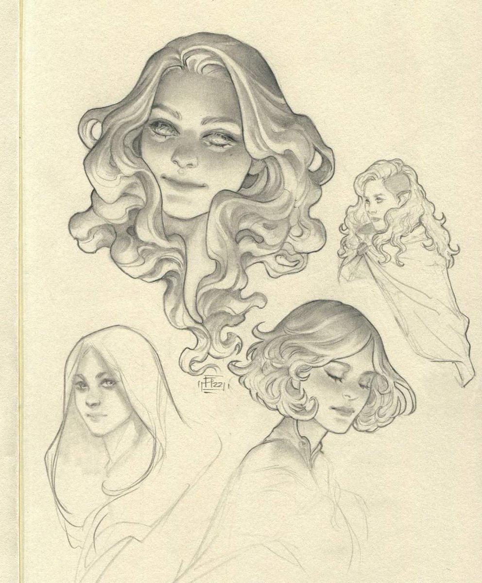 ashline_art's tweet photo. Sketchbook page #traditionalart https://t.co/FynFkgvs1O