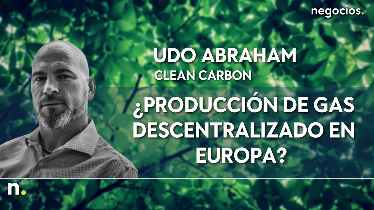 ¿Producción de gas descentralizado en Europa? 
@CEO_CleanCarbon presenta <a href="/cleancarbon_io/">CleanCarbon</a>

¿Cuáles son los siguientes pasos a dar para seguir avanzando? ♻️

⬇️⬇️⬇️
youtu.be/qIgTJnSr_nY