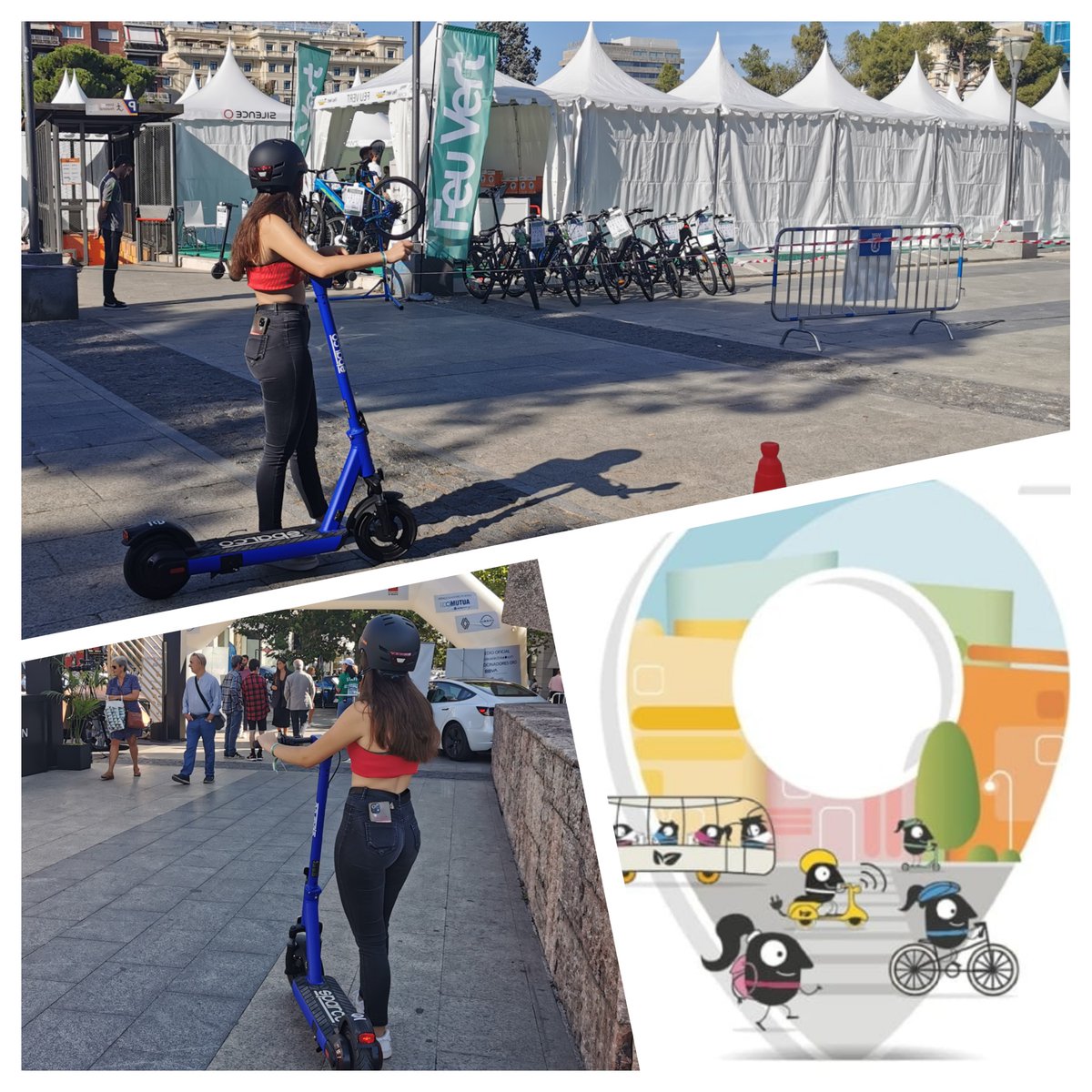 feuvertenmarcha's tweet photo. Recuerda 🙏 Los patinetes eléctricos 🛴 son vehículos y cuando circulas con ellos no eres un peatón. Para cruzar zonas peatonales y pasos de peatones debes bajarte del patinete y cruzarlos a pie🚶♀️
#SEM2022 #europeanmobilityweek #MobilityActions #enfeuvertnosmovemos https://t.co/Lv7Ulg8IGY