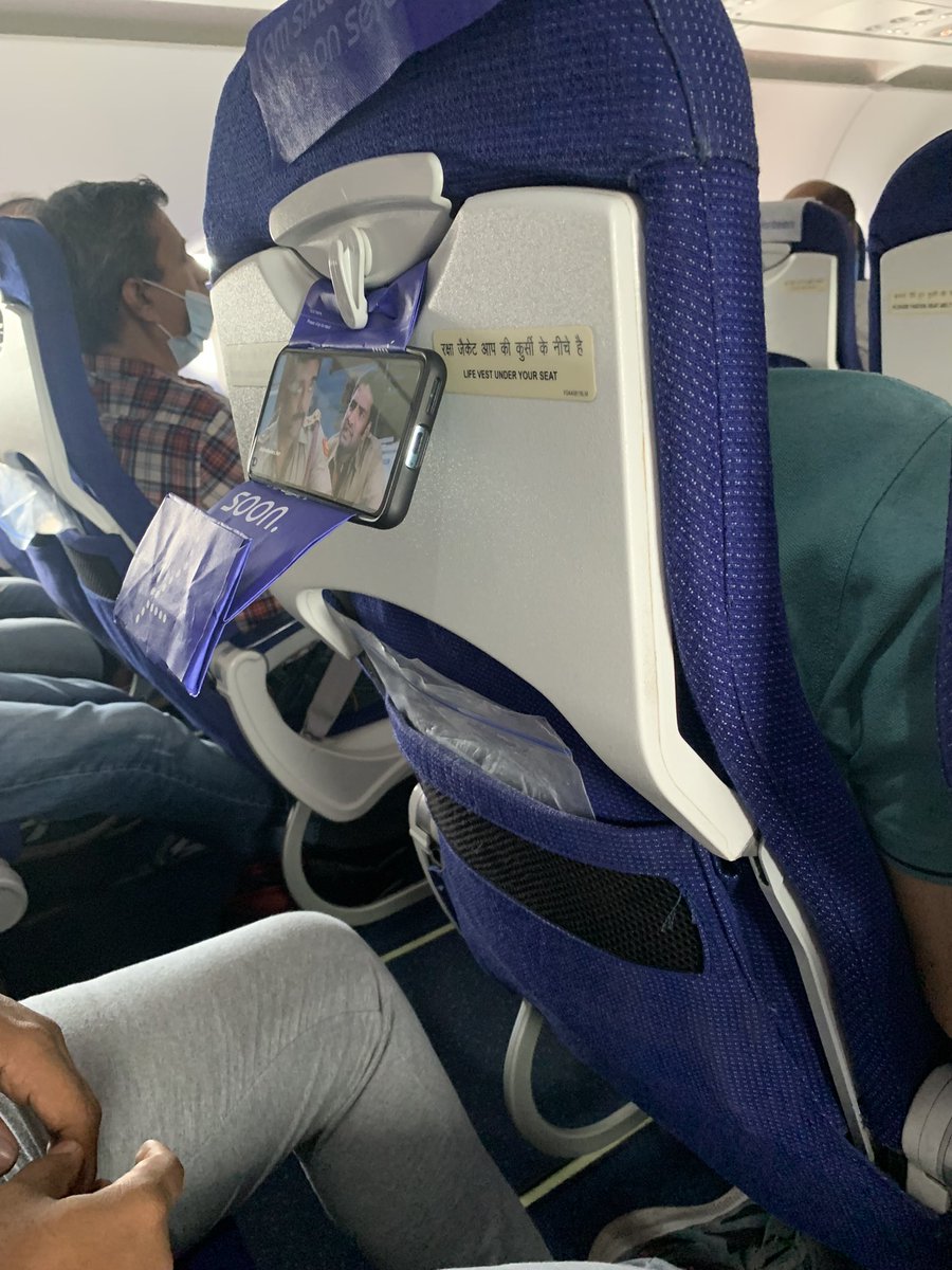 ankitwagh6's tweet photo. @IndiGo6E ! Love the new inflight entertainment system ! https://t.co/JwQ1SGLixs