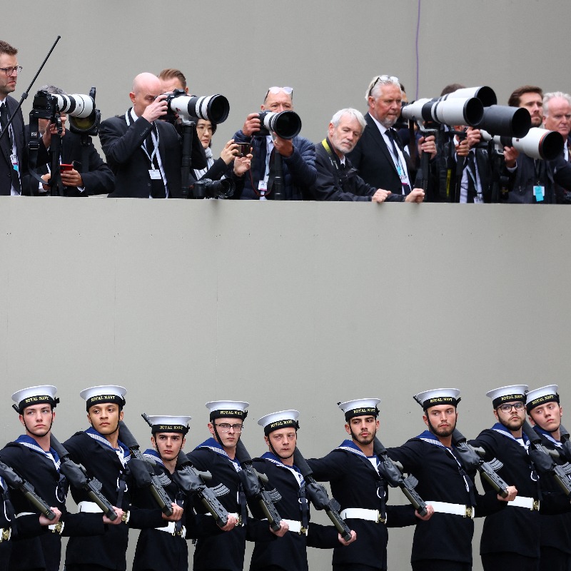 thetimes's tweet photo. The Queen's funeral in pictures
