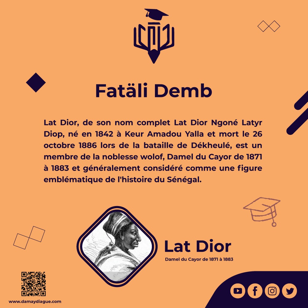 DDiangue's tweet photo. Fatäli Demb
#damaydiangue #lundi #monday #latdior #Senegal #educationsn https://t.co/utKtHfEPg4