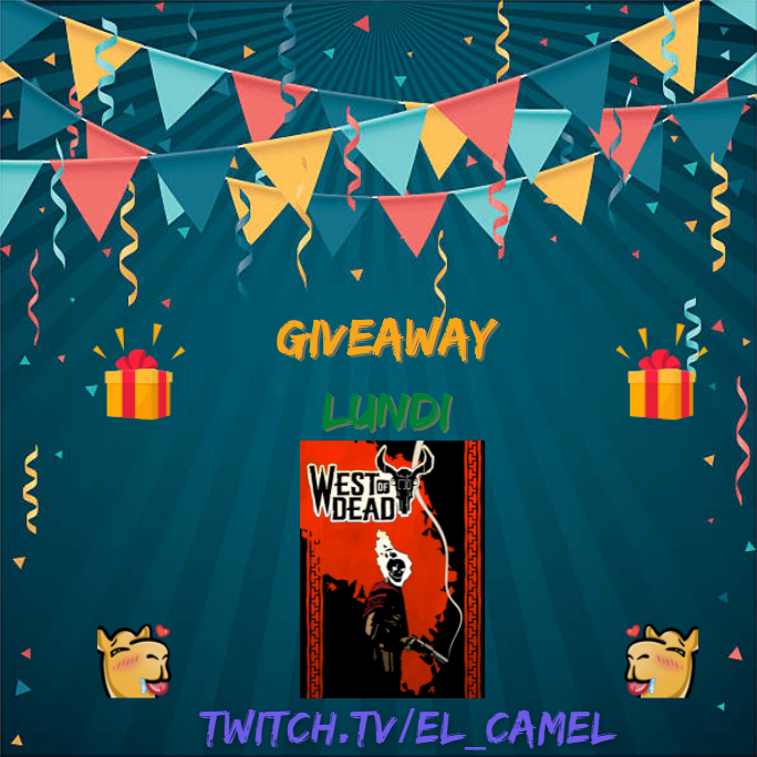Senior_Camel's tweet photo. Oasiennes / Oasiens !
Premier Giveaway de la Rentrée Twitch !
Viendez vous régaler !
#twitch #twitchfr #twitchstreamer #twitchaffiliate #firstgiveaway #rentréetwitch https://t.co/qG4gVqxUU2