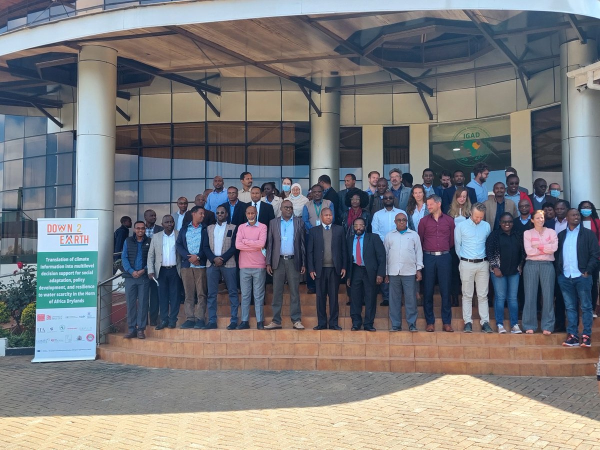 @icpac_igad in partnership with <a href="/D2E_Project/">DOWN2EARTH</a> has organized a stakeholder engagement meeting aimed at forging a closer work-partnership &amp; undertake an assessment to determine the progress made &amp; key outstanding areas that need prioritizing.
 <a href="/UEaDjibouti/">UE à Djibouti</a>