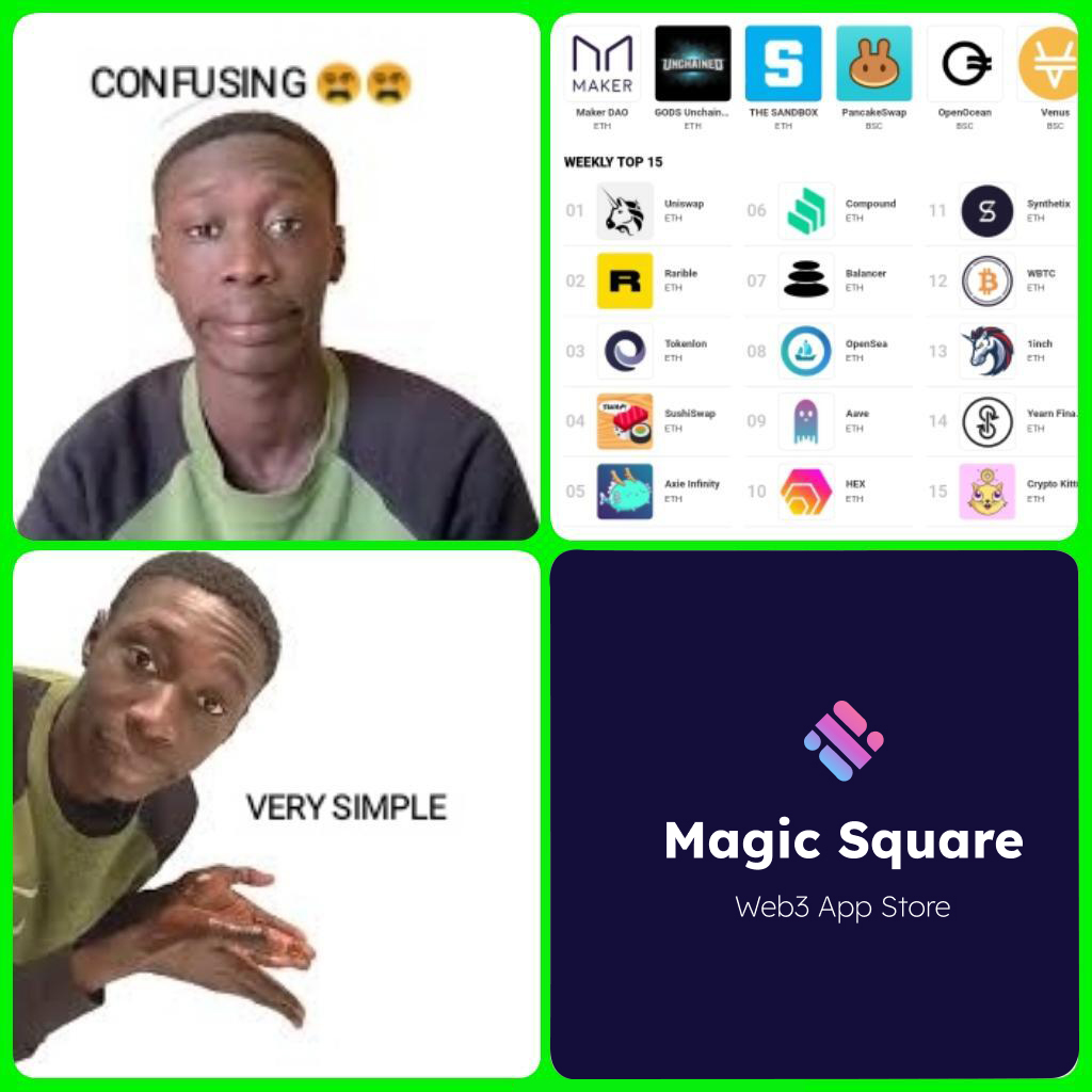 BDeztiny's tweet photo. All crypto apps in one place !!!

@MagicSquareio @TheMagicAff 
 #FirstCryptoAppstore #MagicStore #Web3Store #MagicSquareMemeContest https://t.co/x9ipKYWPqJ