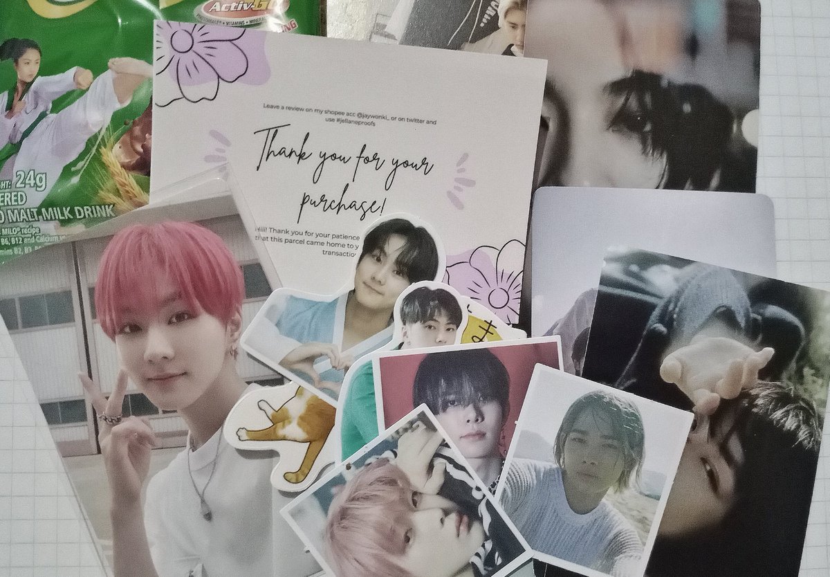 jwndocx's tweet photo. 💭 :  won  wvrs  type  a  arrived  today  !! 

thank u so much for the smooth &amp; safe transaction ! package was secured very well, and thank u din sa maraming freebies ! 'till next transaction po ^___^

@jellaneeee_ // #jellaneproofs https://t.co/jLoahcxJ8a