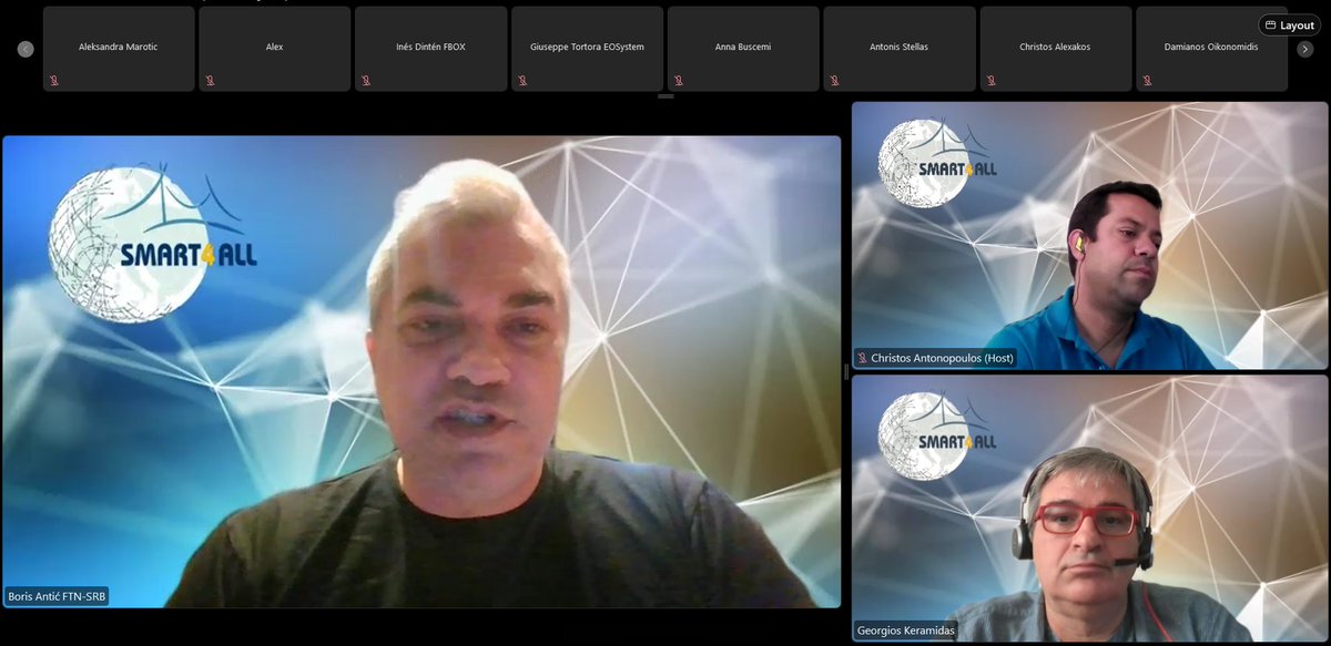 Smart_4All's tweet image. 🌐 International webinar on the 3rd #FTTE Open Call successfully held on 15/9
👉 bit.ly/3xxCnFu
📌 All presentations by #SMART4ALL experts and 2nd FTTE winners available on the “Webinars & Training Courses” 👉bit.ly/2Sh8Yy5 ➕YouTube 🔴bit.ly/3jUThHP