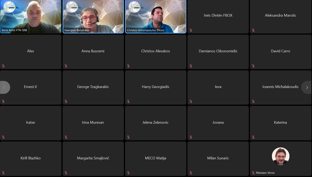 Smart_4All's tweet image. 🌐 International webinar on the 3rd #FTTE Open Call successfully held on 15/9
👉 bit.ly/3xxCnFu
📌 All presentations by #SMART4ALL experts and 2nd FTTE winners available on the “Webinars & Training Courses” 👉bit.ly/2Sh8Yy5 ➕YouTube 🔴bit.ly/3jUThHP