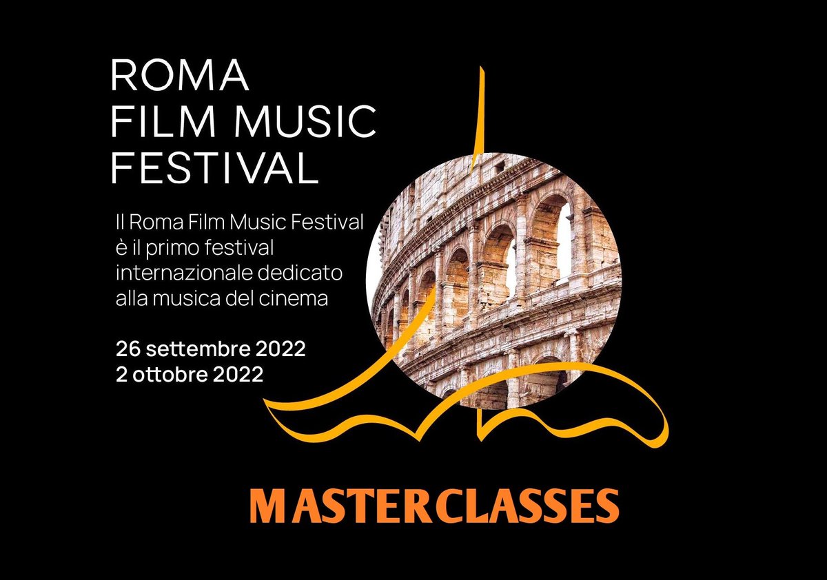 Rome FMF 2022 - Masterclasses and workshops
soundtrackfest.com/en/news/rome-f…

Roma FMF 2022 - Programa de clases magistrales y talleres
soundtrackfest.com/es/noticias/ro…

#RomaFMF

<a href="/ForumRecStudios/">Forum Studios</a>
<a href="/FrancescoBerta/">Francesco Berta</a>
<a href="/wwwDARIOVEROcom/"> Dario Vero </a>
<a href="/CinematicProd/">stefano maccarelli</a>
<a href="/dnavarroreyes/">Diego Navarro</a>
<a href="/RobertPiaskows2/">Robert Piaskowski</a>