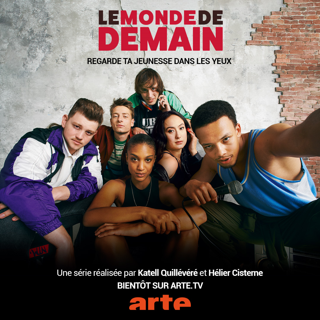ARTEfr's tweet photo. Le 10 octobre, faites place au « Monde de demain »  🎶🔥 #LeMondeDeDemain https://t.co/Oq2zUjHDdn