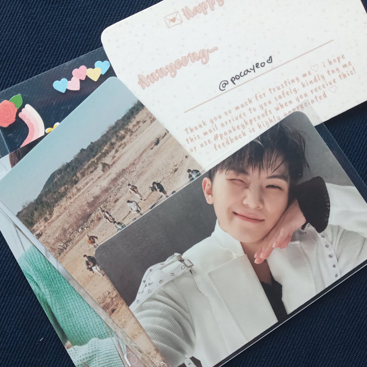 247pcs's tweet photo. #4thmail from @pankeeeyku
★ hi !! woozi arrived safely tysm for bringing him home po >__< love the freebies and the cute toplo as well ! #pankeykproofs https://t.co/PLAIfLEUaP