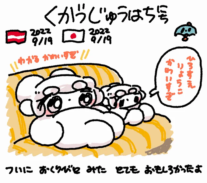 ファンファン #おもちにっき 
